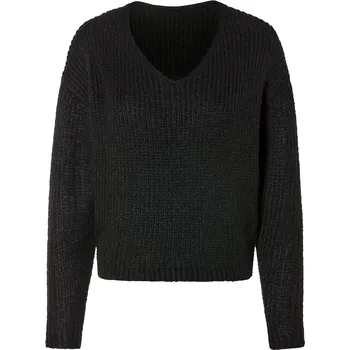 Dámský svetr esmara® Dámský pletený svetr (S(36/38), černá)