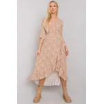 Och Bella Vzorované šaty béžové Velikost: S