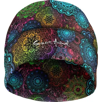Čepice Funkční sportovní čepice MANDALA - Azurová / ONE SIZE
