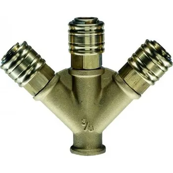 EWO Vzduchová roztrojka 3/8" s rychlospojkami