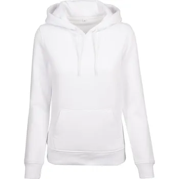 Dámská mikina Dámská mikina s kapucí BY 026 white M