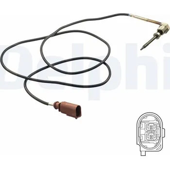 Čidlo automobilu Čidlo, teplota výfukových plynů DELPHI TS30174