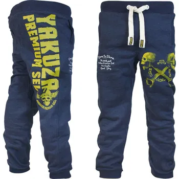 Yakuza Premium Pánské tepláky 3829 dark blue Velikost: XXL