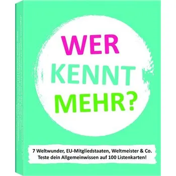 Wer kennt mehr? - Sieverding, Lukas