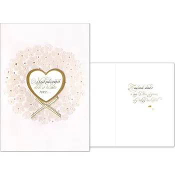 UNIPAP přání svatební CN-534 PRANI_W_C0303 538585