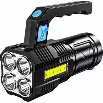 Svítilna SVÍTILNA NABÍJECÍ 1x LED COB + 4x T6 ZD102