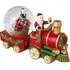 Vánoční dekorace Villeroy & Boch Christmas Toy's 1483276696 vánoční vláček se sněžítkem 22 x 12,5 x 8,5 cm červený/zelený/zlatý