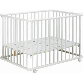 Dětská postýlka Geuther Ohrádka Belami Plus 76x97 cm, white