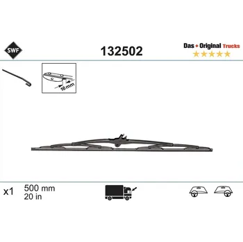 List stěrače SWF 132502