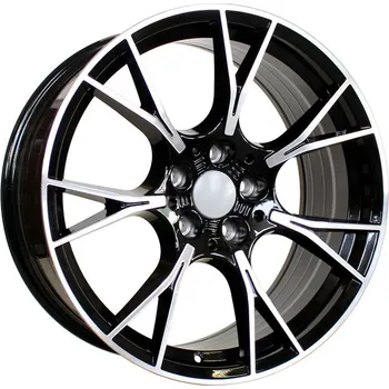 Disk Alu kola Racing Line B1617, 18x8 5x120 ET30, černá + leštění vhodné pro BMW 5 F10, F11 (2010-2017), BMW 5 GT (2009-2017), BMW 6 (2010-2019), BMW 7 F01 (do 2015), BMW X1 (do 2015)