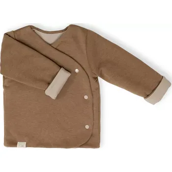 Kojenecká bunda ESITO dětská bunda Wrap warmkeeper ZOE brown hnědá vel. 68 cm