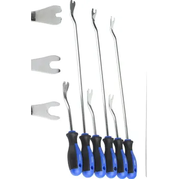 PÁČIDLO PRO DEMONTÁŽ ČALOUNICKÝCH SPON SADA 6KS M57445