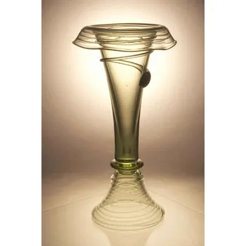 Svícen Sklářská huť ToMi, Vrbno pod Pradědem Kónický svícen 20 cm