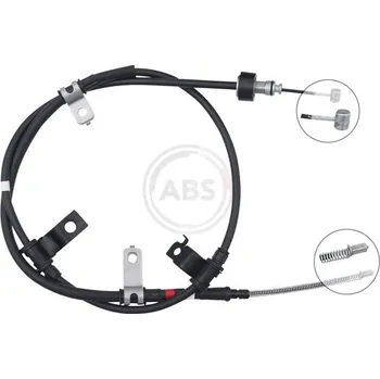 Lanko parkovací brzdy Tažné lanko, parkovací brzda A.B.S. K17506
