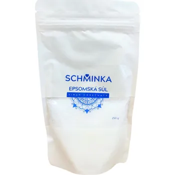 Koupelová sůl SCHMINKA Epsomská sůl 250 g - pro relaxaci a detox