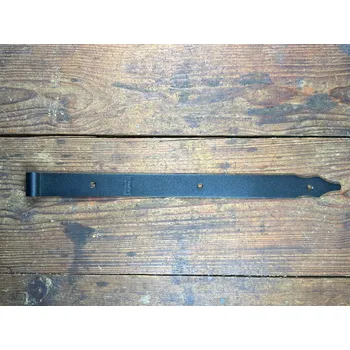 Tesařské kování Domax Závěs pásový 400x3,0 d 10 mm černý