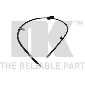 Brzdový systém Tažné lanko, parkovací brzda NK 905014