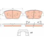 Sada brzdových destiček, kotoučová brzda TRW GDB3540
