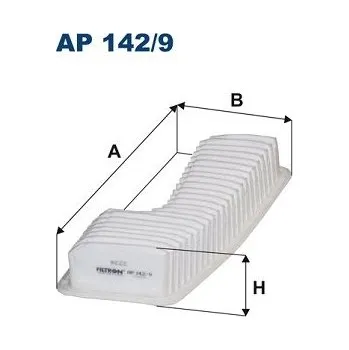 Vzduchový filtr Vzduchový filtr FILTRON AP 142/9
