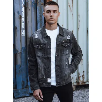 Pánská casual bunda Pánská bunda DSTREET TMAVĚ ŠEDÁ XL