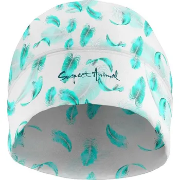 Čepice Funkční sportovní čepice BIRD bílá - Azurová / ONE SIZE