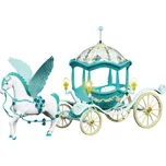 Kočár s okřídleným koněm a světlem