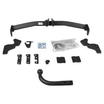 Tažné zařízení GDW tažné zařízení pevné včetně TowTec elektropřípojky 7pólové typová - SSANGYONG KORANDO
