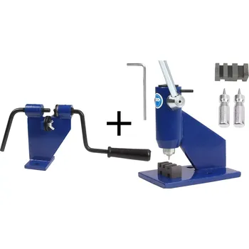 Nýtovací pistole SADA PRO NÝTOVÁNÍ ŘETĚZÚ NÝTOVAČKA + ROZNÝTOVAČKA