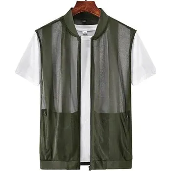 Pánská softshellová bunda Pánská vesta DIMU268 Barva: Zelená, Velikost: 4XL