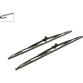 Stěrač Sada stěračů Bosch klasické konstrukce pro Citroen C8 a Xsara Picasso (3397118320)