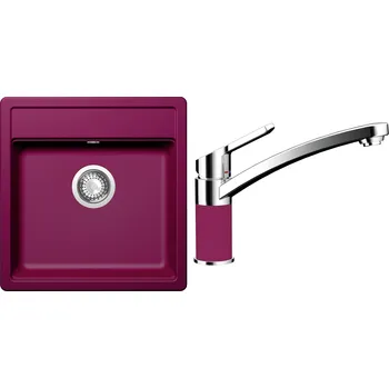 Granitový dřez Set Schock S11-3 (dřez Mono N-100S Berry + baterie SC-90 Berry)