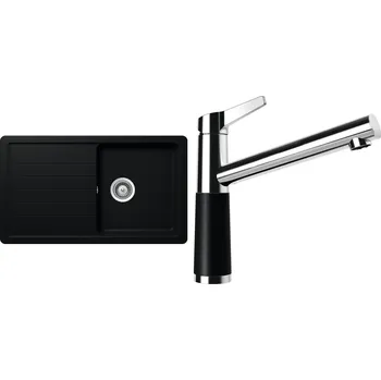 Granitový dřez Set Schock S2-4 (dřez Toledo D-100 Puro + baterie SC-510 Puro)