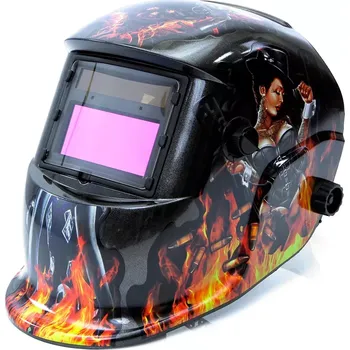 Svářečská kukla SVÁŘEČSKÁ KUKLA SAMOSTMÍVACÍ S POTISKEM GIRL M87017