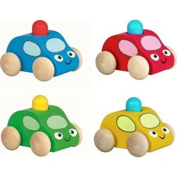 autíčko Pískací auto s majákem 1ks červená