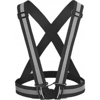 Kšandy REFLEXNÍ VESTA ŠLE KŠANDY ČERNÁ AG590B