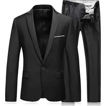 Pánský oblek Pánský luxusní oblek MC140 Velikost: XXS, Barva (Varianta): 1 knoflík black