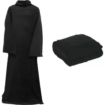 deka FLEECOVÁ DEKA S RUKÁVY ČERNÁ 15033_CZ