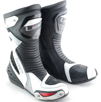 Moto obuv Boty MBW OZZY - sportovní kožené moto boty - 41