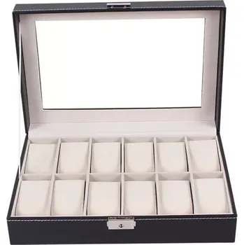 Šperkovnice BOX NA HODINKY POUZDRO NA 12KS HODINEK PD34