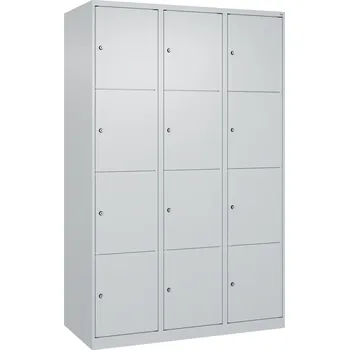 Šatní skříň Úložná skříňka C+P Cabo, 4 police nad sebou, 1200 x 500 x 1850 mm, šedá