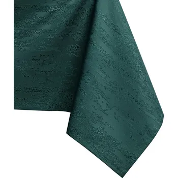 ubrus Kulatý ubrus AmeliaHome VESTA lahvově zelený, velikost r155x155