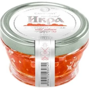 konzervovaná ryba Cavipoint Kaviár lososový z divokého lososa - Gorbuša