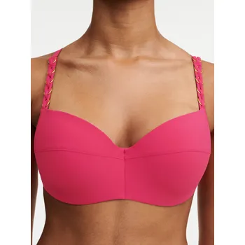 Dámské plavky Plavková podprsenka vyztužená CHANTELLE (17T5-08), Barva růžová, Velikost 70E
