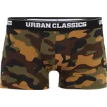 Pánské boxerky URBAN CLASSICS TB2047 WOOD CAMO/DARK CAMO L