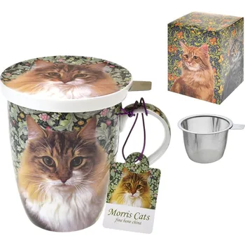 Marco Polo, Polsko Hrnek se sítkem a víčkem 400 ml Morris Cats dekor č. 6