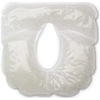 Masáž Pino | Gelový polštářek pod obličej PRO - Barva Čirá barva, perlový