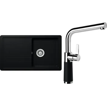 Granitový dřez Set Schock S2-6 (dřez Toledo D-100 Puro + baterie SC-540 Puro)