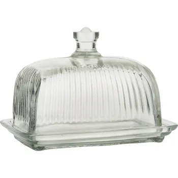 Máslenka Ib Laursen Skleněná máslenka Grooves