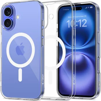 Pouzdro na mobilní telefon KRYT KRYT TECH-PROTECT FLEXAIR MAGSAFE IPHONE 16 CLEAR