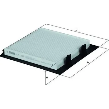 Ventilátor topení a klimatizace Filtr, vzduch v interiéru MAHLE LA 288